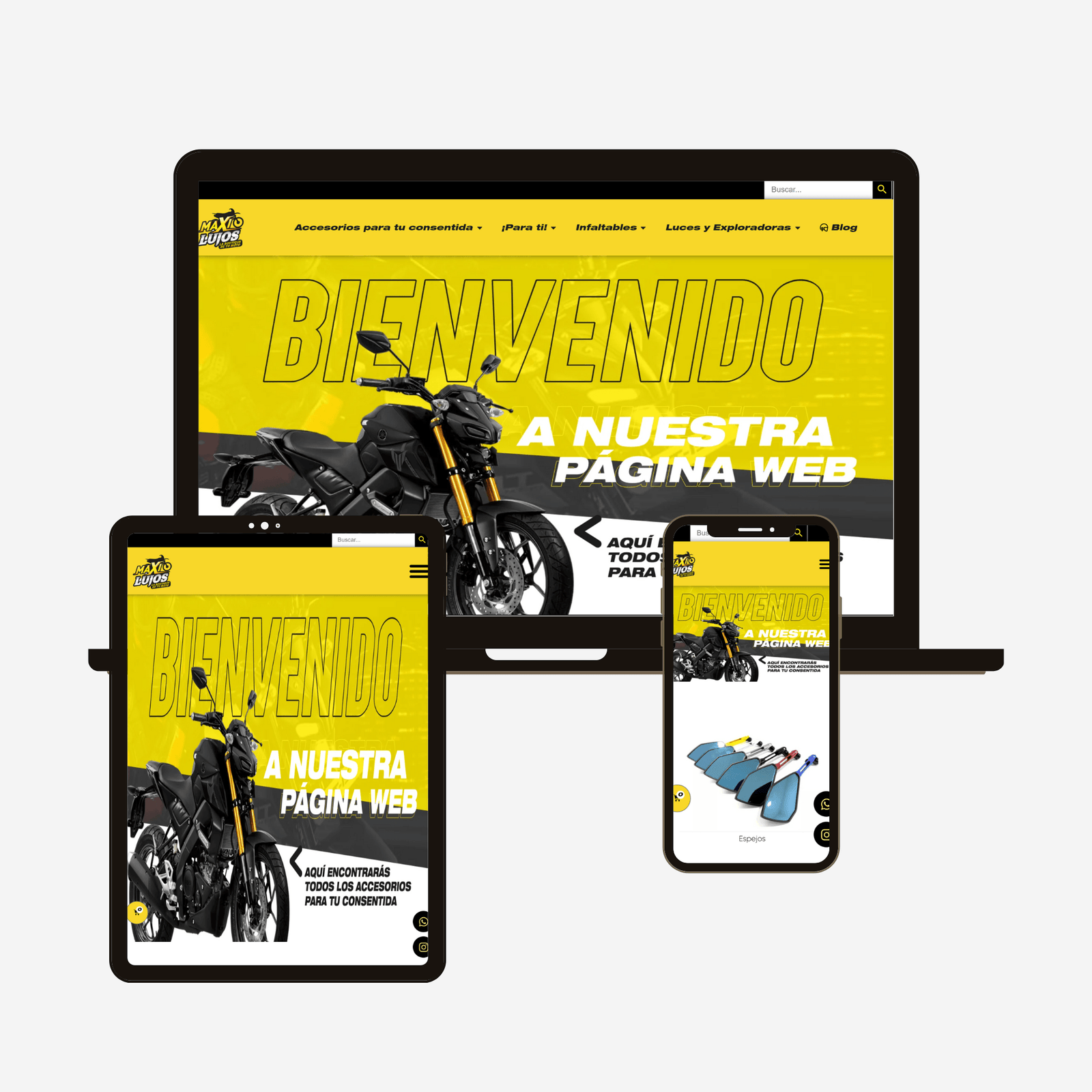 Tienda online Maxilujos Colombia