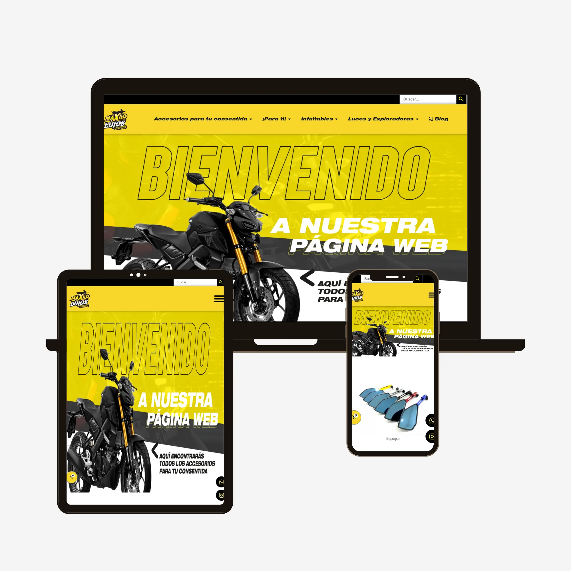 Tienda online Maxilujos Colombia