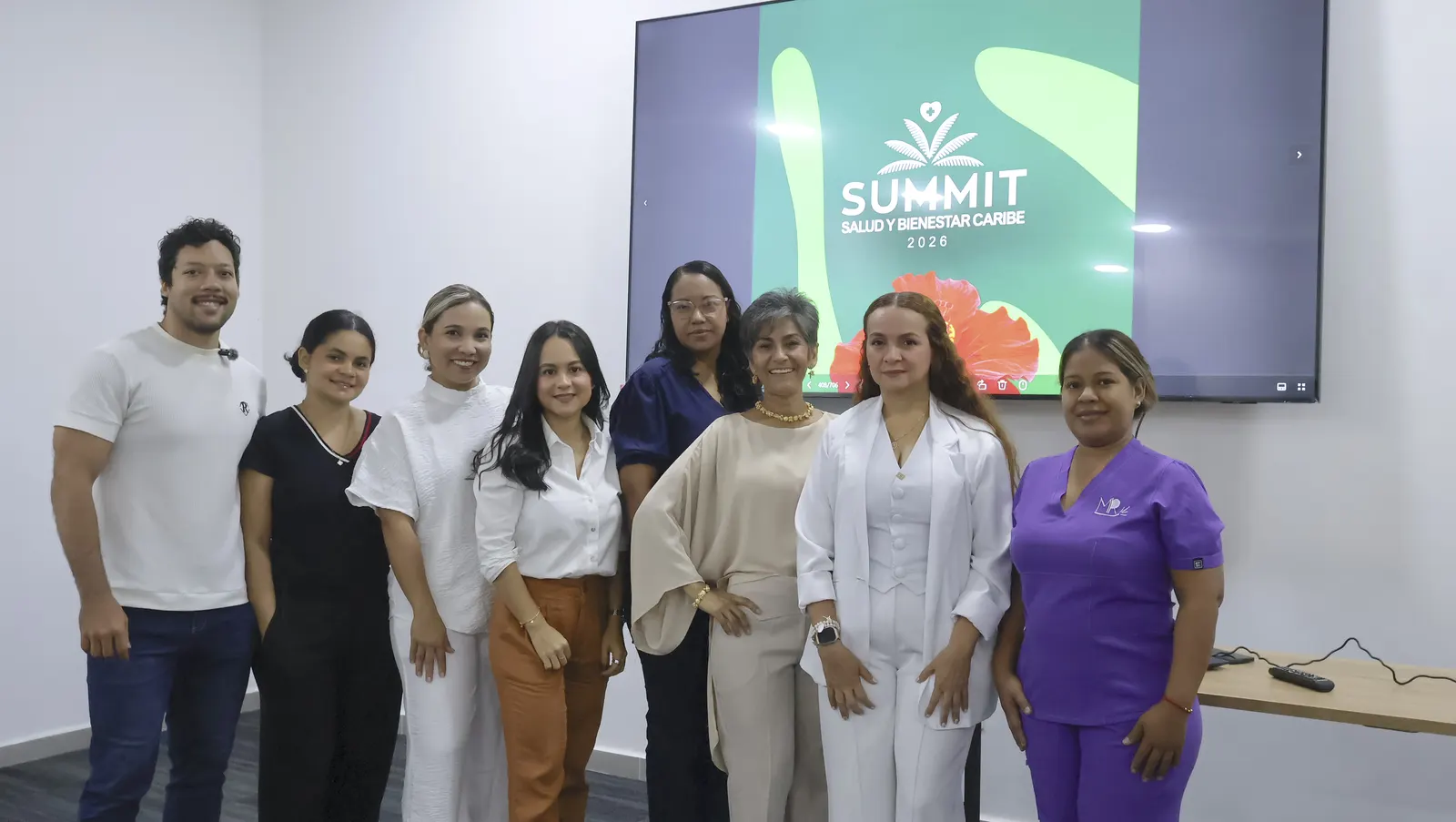 Equipo de CtoC Agency y organizadores del Summit Salud y Bienestar Caribe en Montería